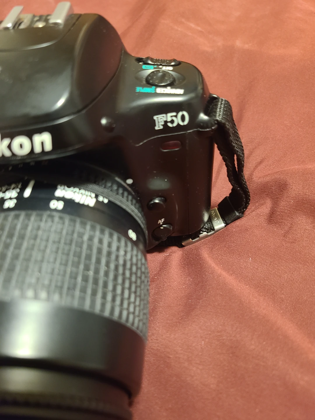 Nikon F50 SLR Film Camera with 35-80mm Lens - photo 2