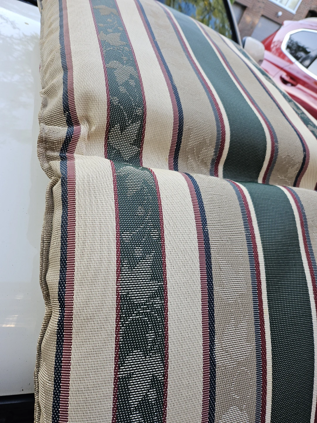 Striped Patio  Chair long  Cushion - photo 2