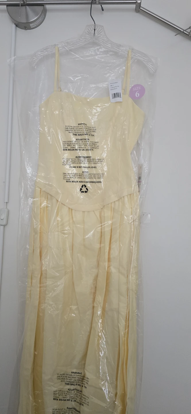Siena Women's Mixed-Media Dropped-Waist Midi Dress Size 6 - photo 3