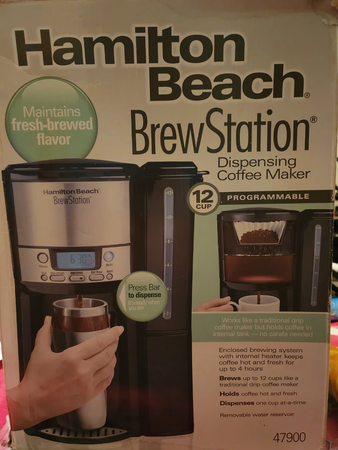 Hamilton Beach BrewStation Programmable Coffee Maker