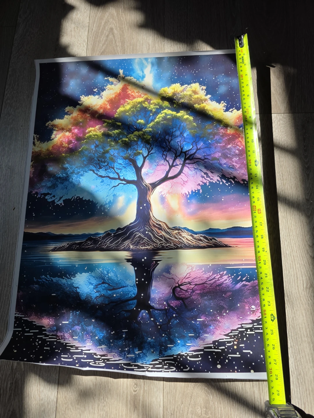Vibrant Tree of Life Wall Art Print - photo 2