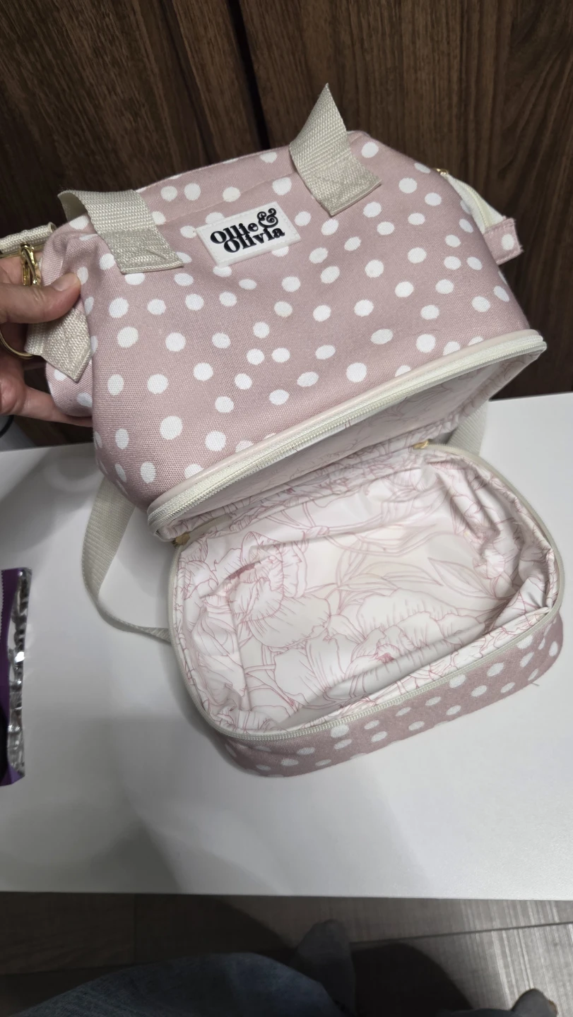 Pink Polka Dot Lunch Bag - photo 3