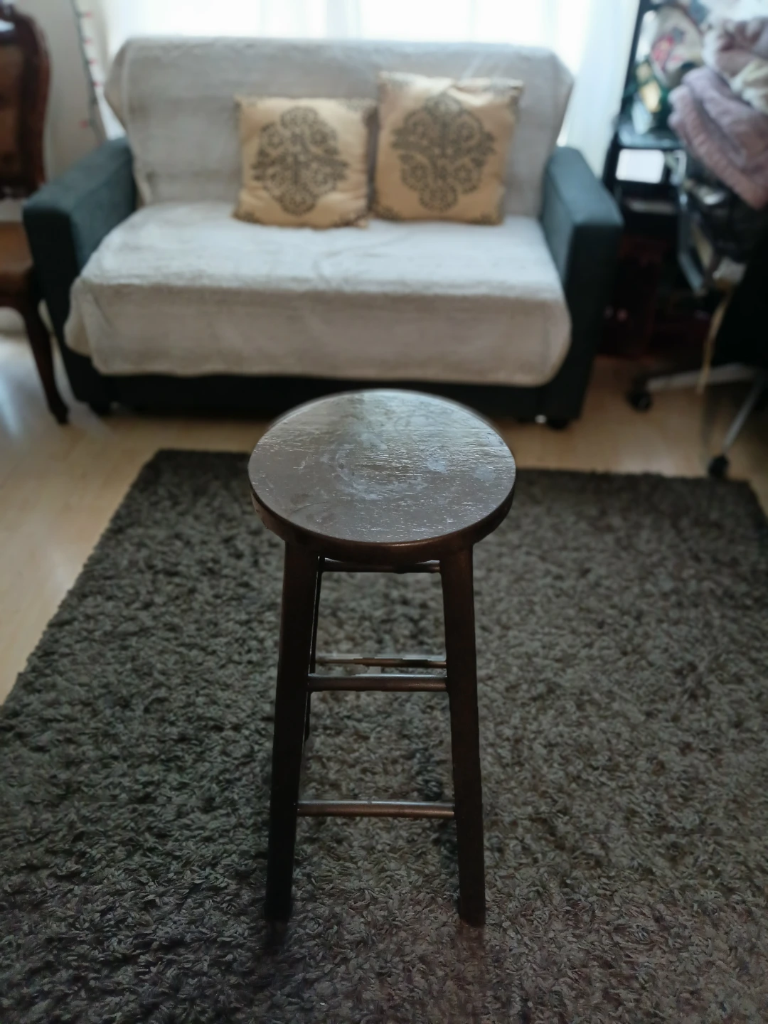 Wooden Bar Stool