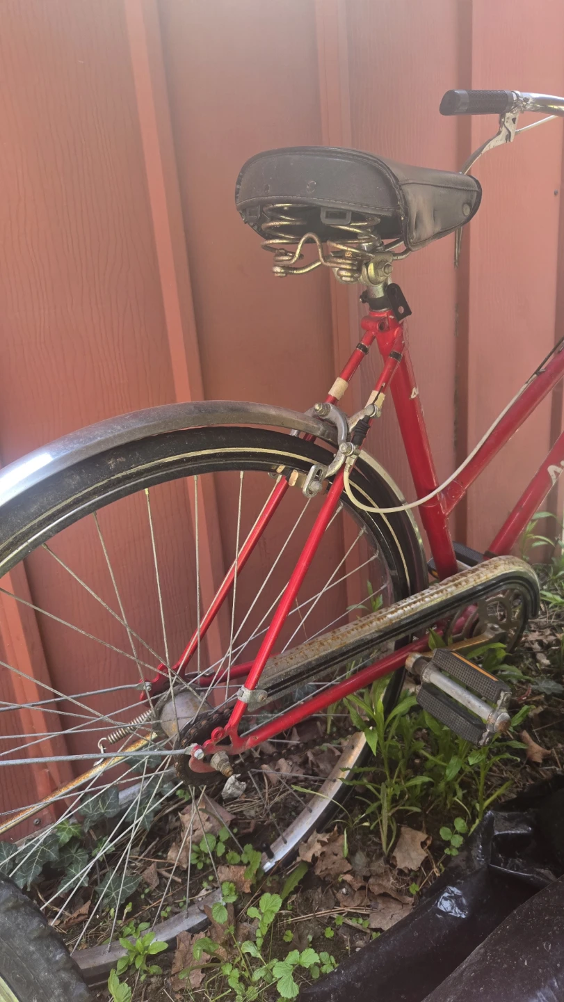 Red "Adventure" Bicycle & Black Mountain bike - photo 2