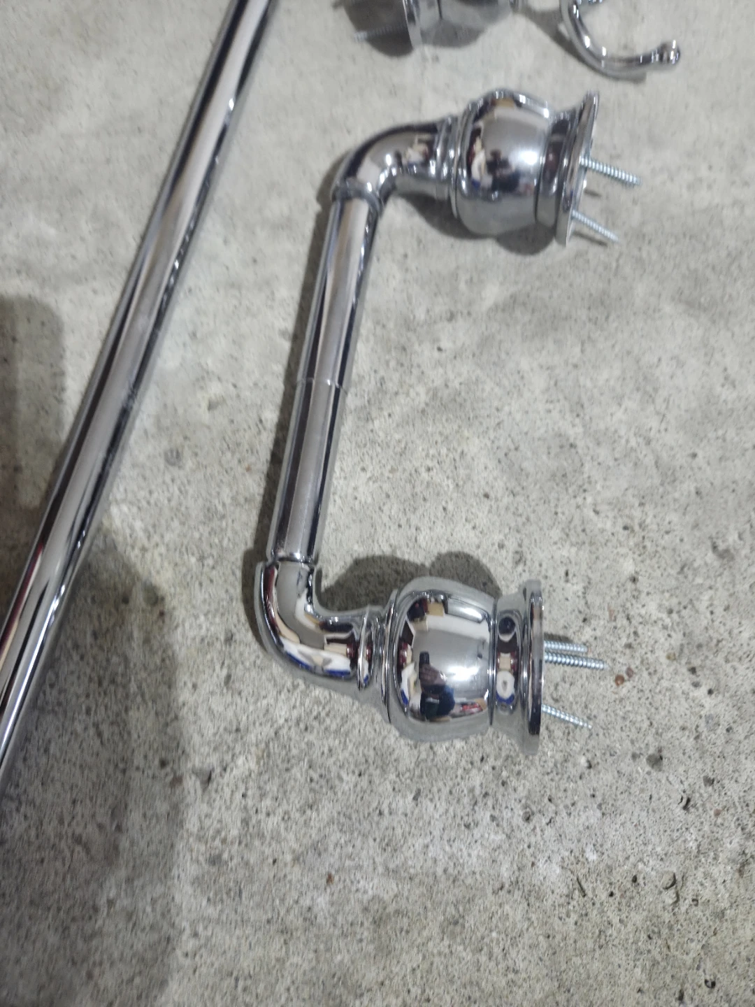 Moen Chrome Bathroom Towel Bar and Hook Set - photo 5