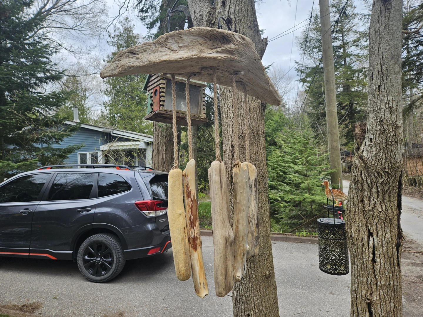 Rustic Driftwood Wind Chimes. - photo 2