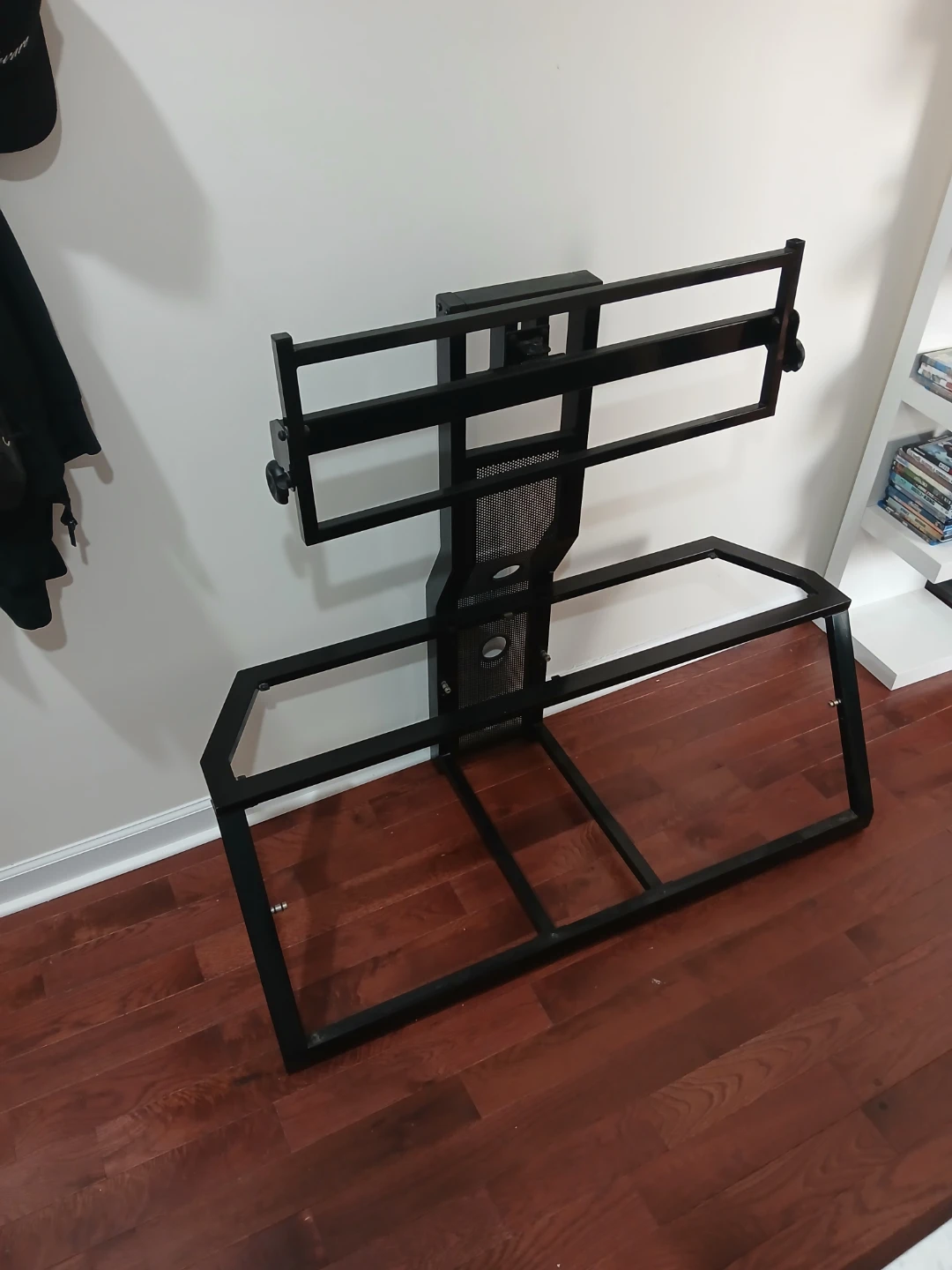 Black Metal TV Stand Mount
