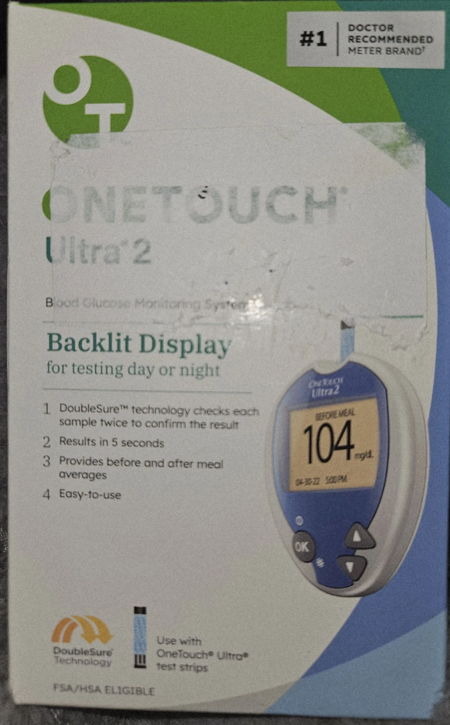 #NIB OneTouch Ultra 2 Blood Glucose Monitoring System