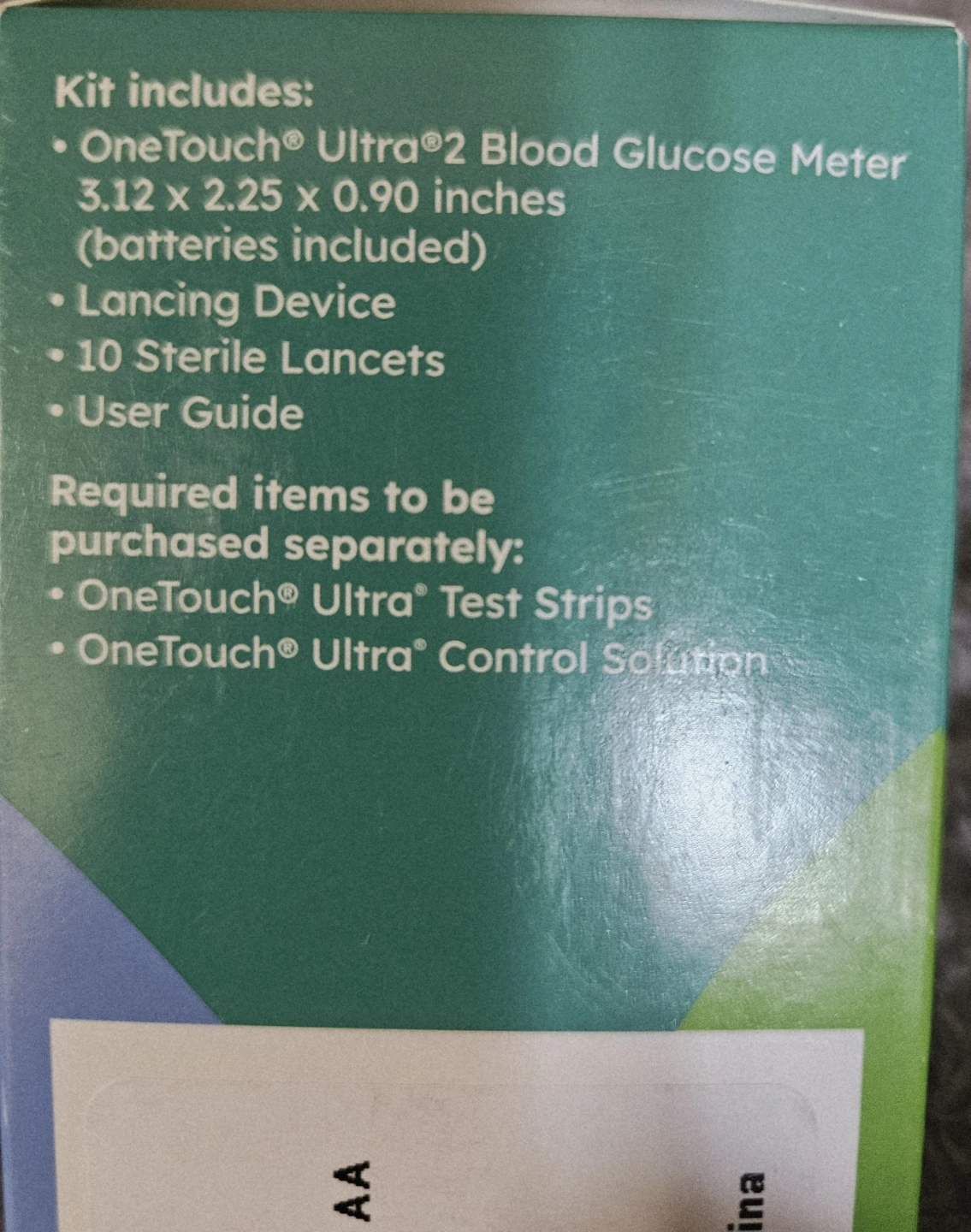 #NIB OneTouch Ultra 2 Blood Glucose Monitoring System - photo 4