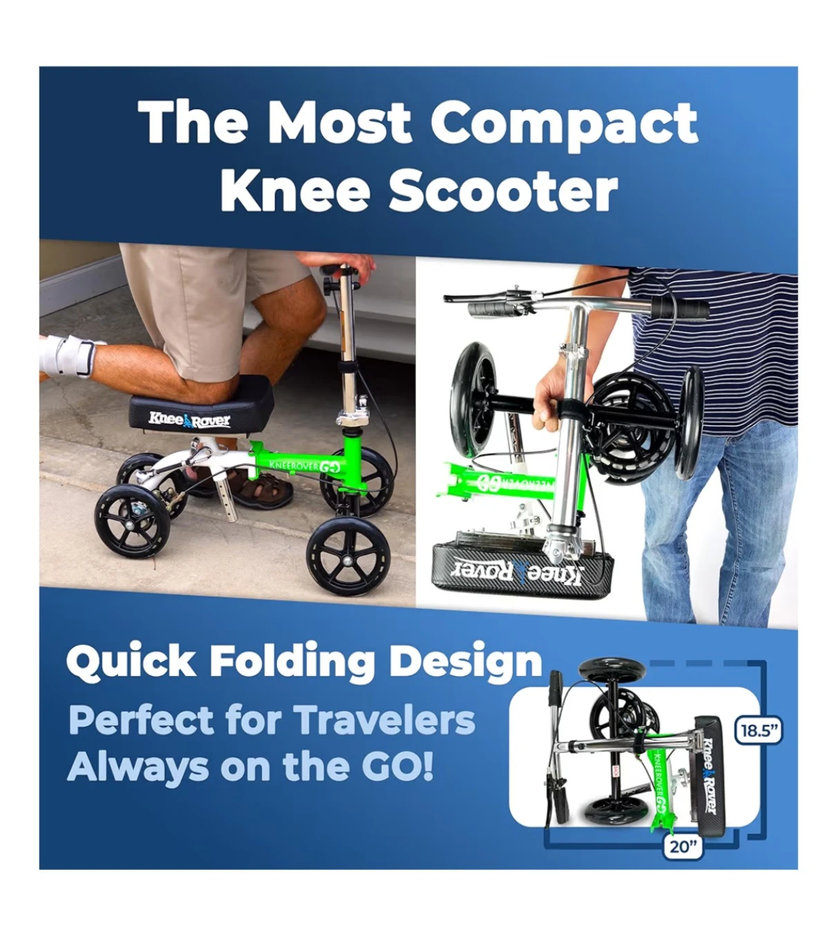 KneeRover GO Knee Scooter Walker - photo 4