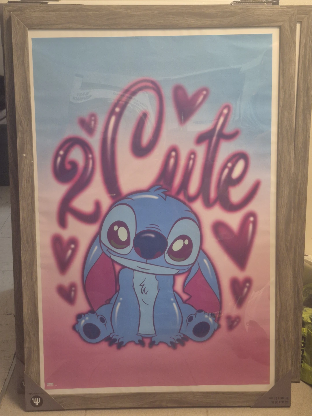 24"x36" 2 Cute Stitch Poster