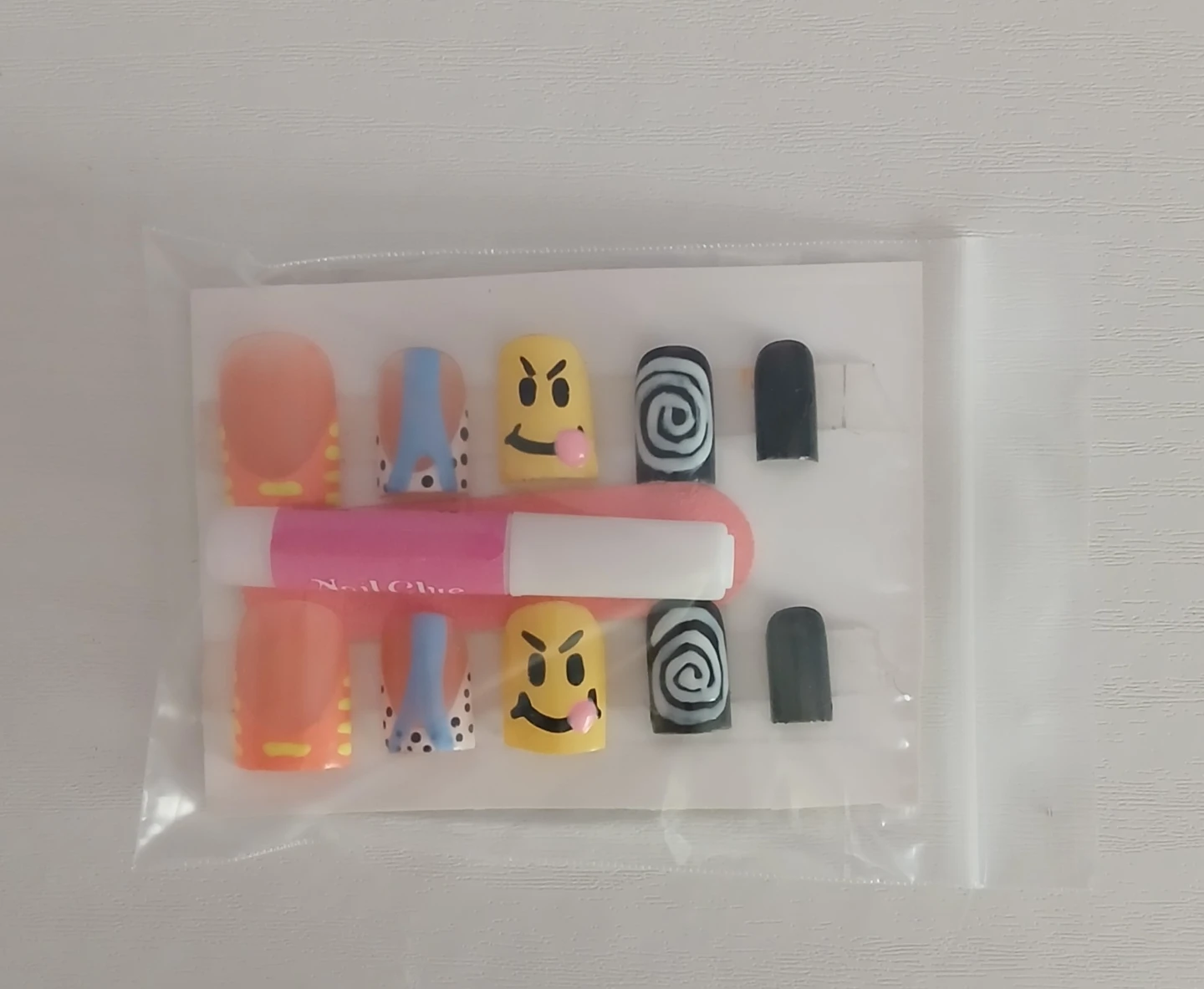 Press-on False Nails with Glue - photo 2