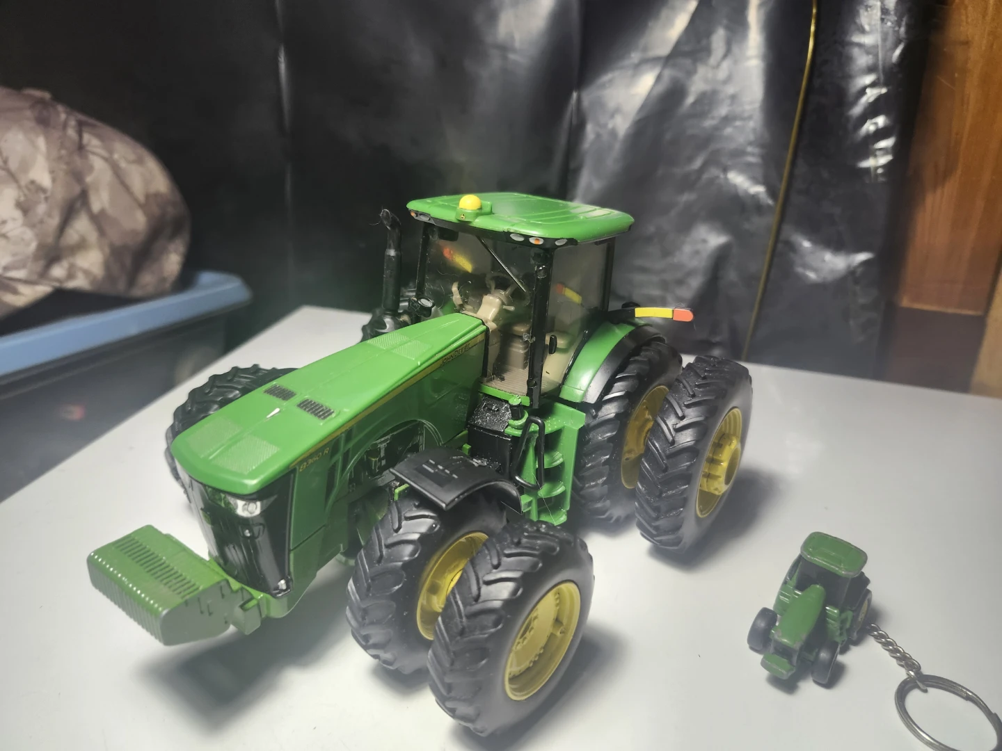 John Deere Tractor & Keychain