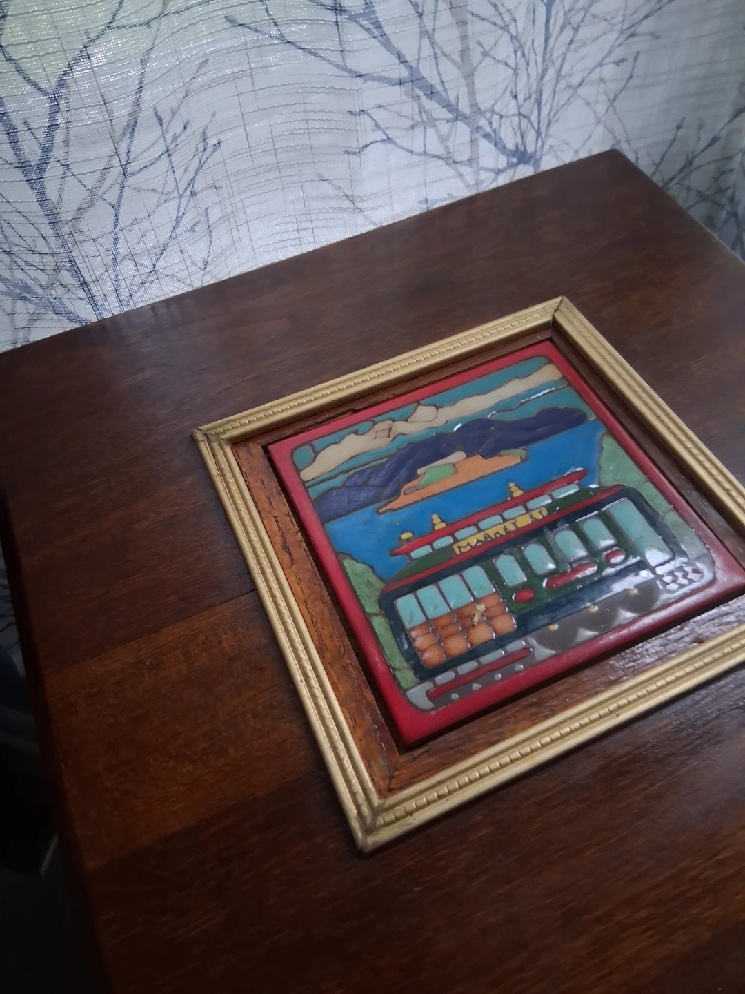 Antique Side Table with Decorative Top - photo 5