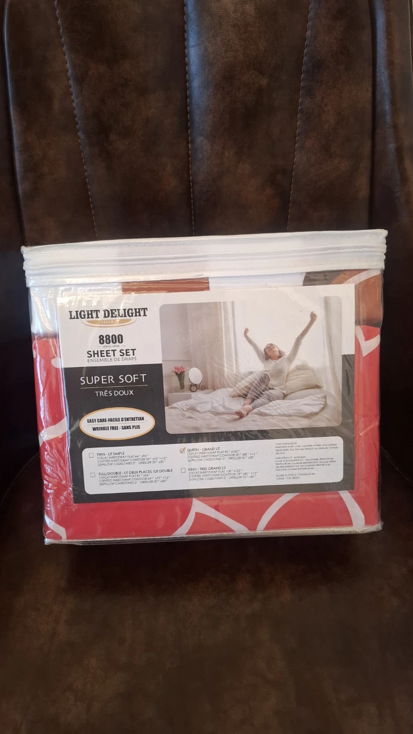 Light Delight 8800 Super Soft Sheet Set Queen 6 pieces set - photo 2