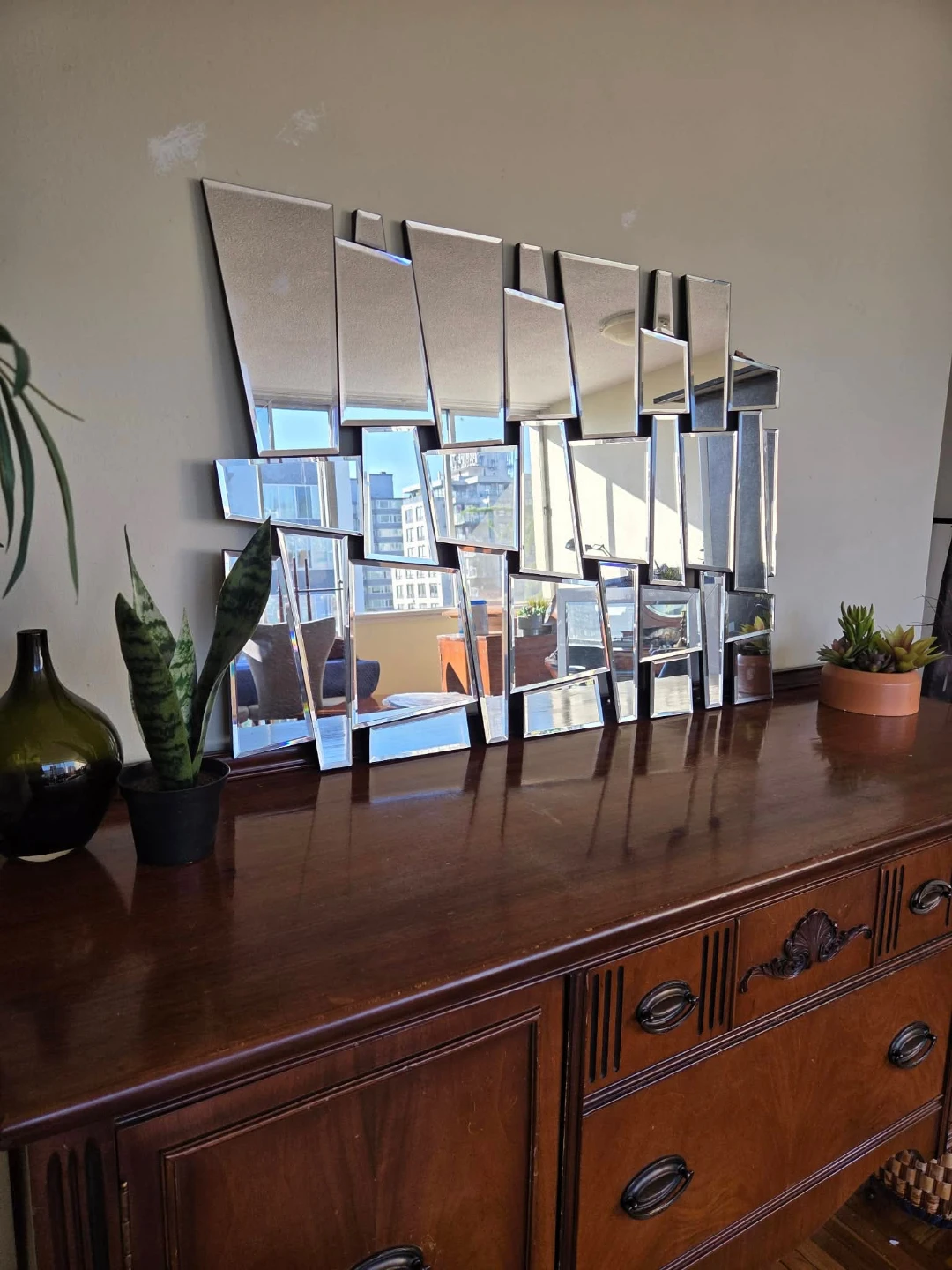 Geometric Mirror Wall Art - photo 2