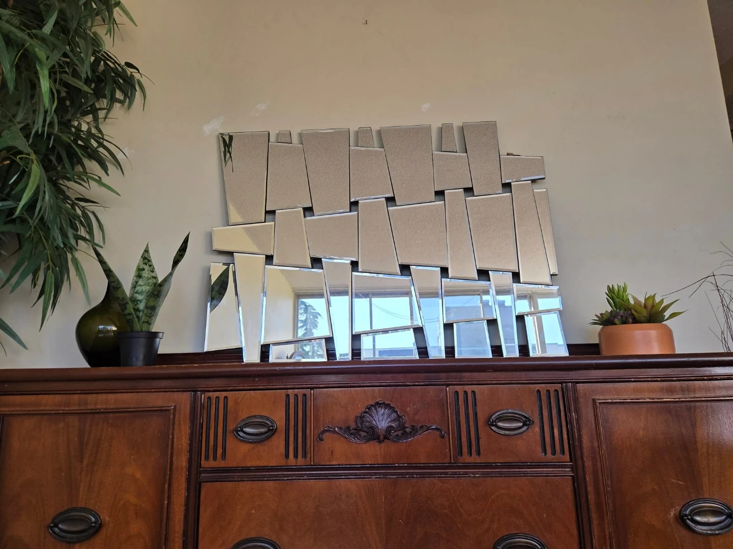 Geometric Mirror Wall Art - photo 3