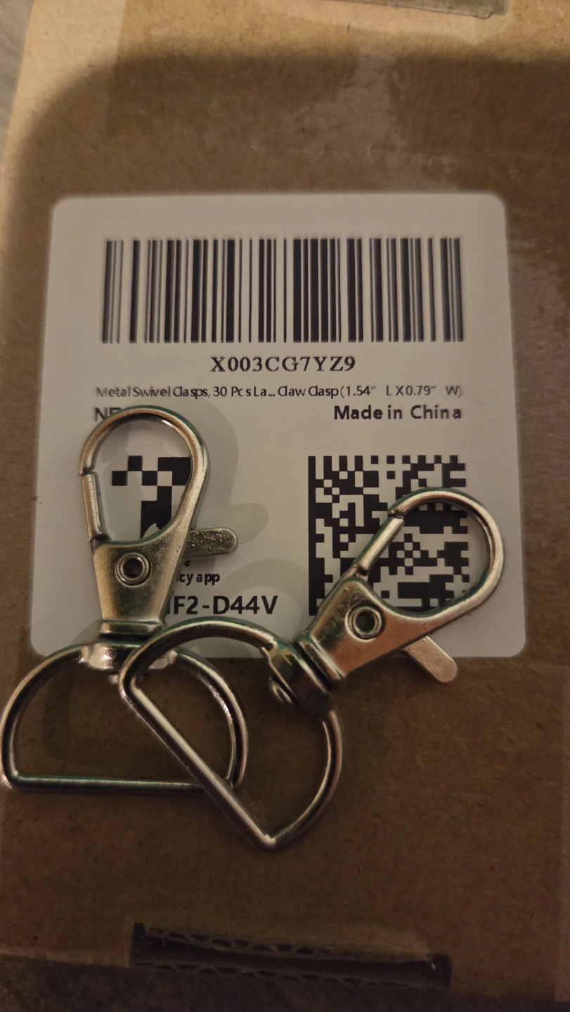 Metal Swivel Clasps - 30 Pcs - photo 2