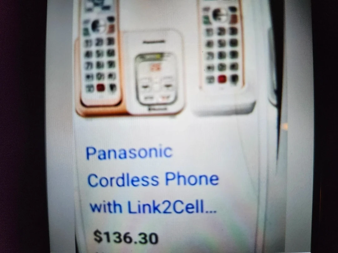 PANASONIC CORDLESS BLUETOOTH CELL CONNECT LINK2CELL $137 IN BOX