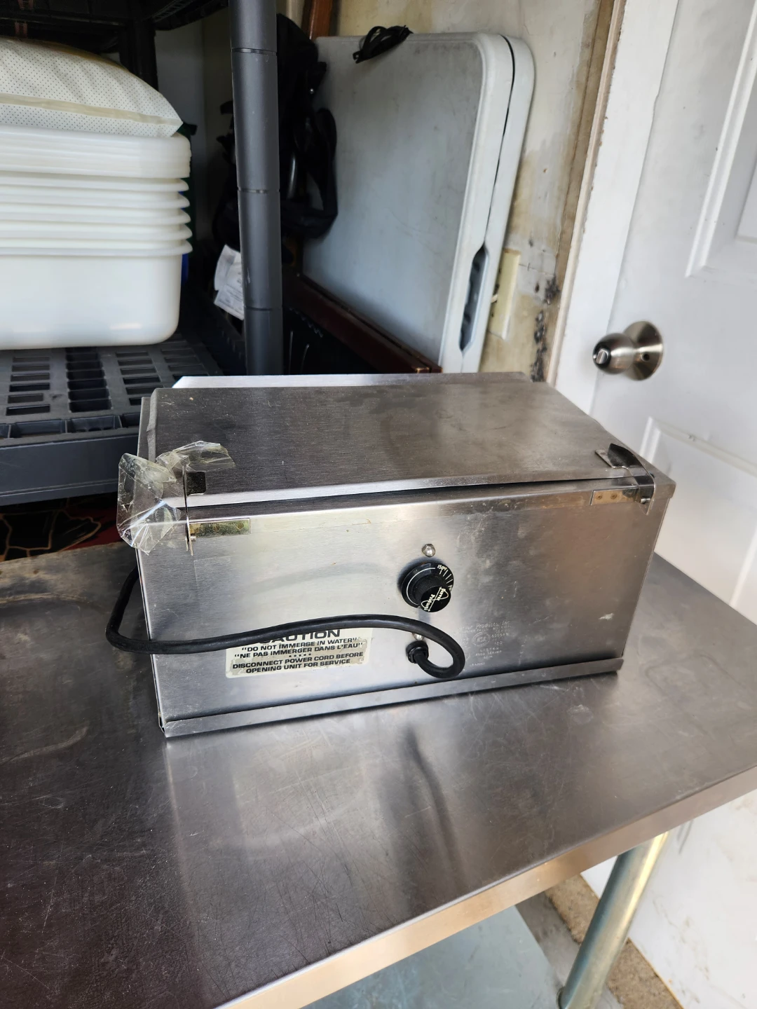 2-Compartment Stainless Steel Food Warmer - photo 2