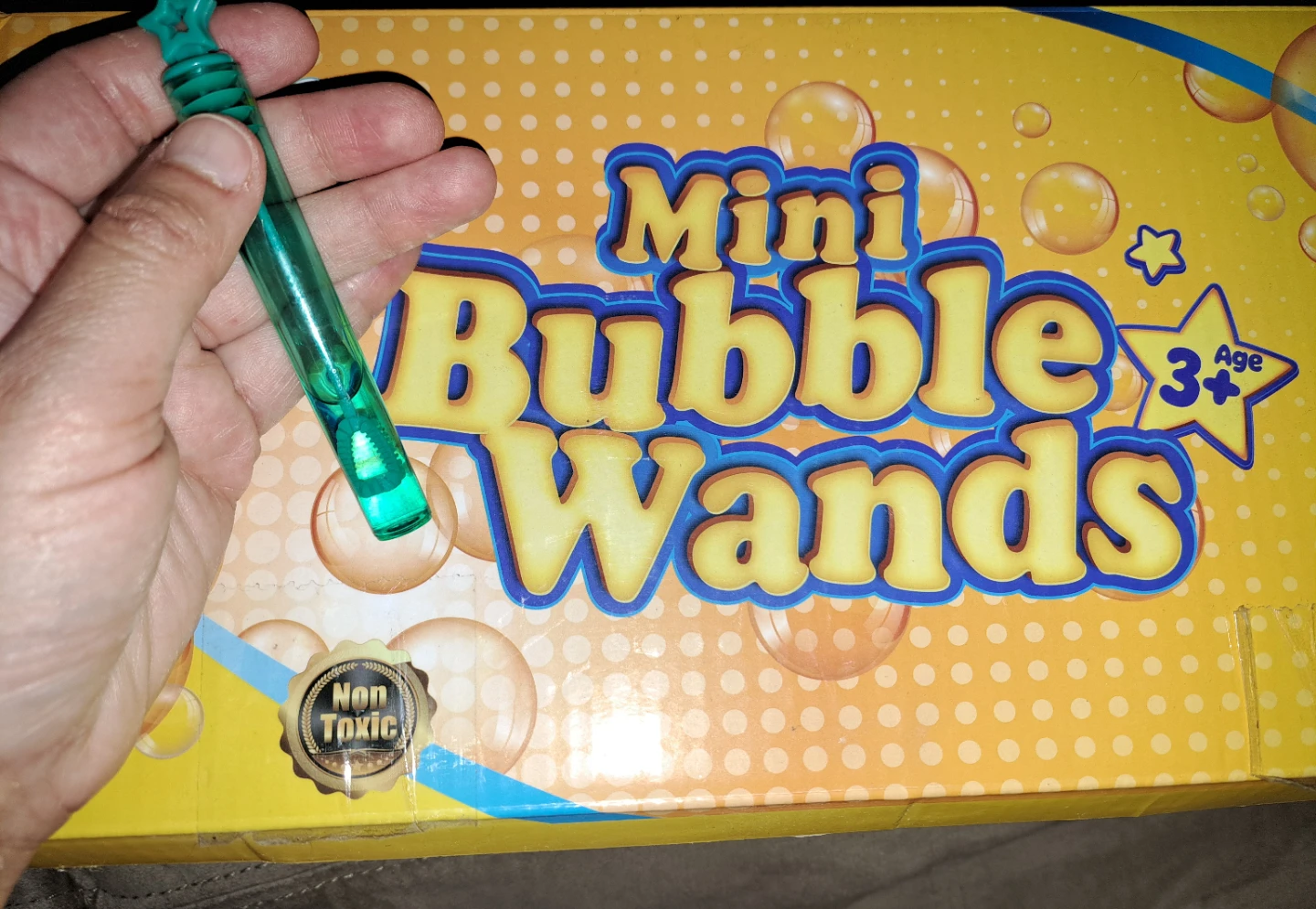 FREE mini bubble wands - photo 2