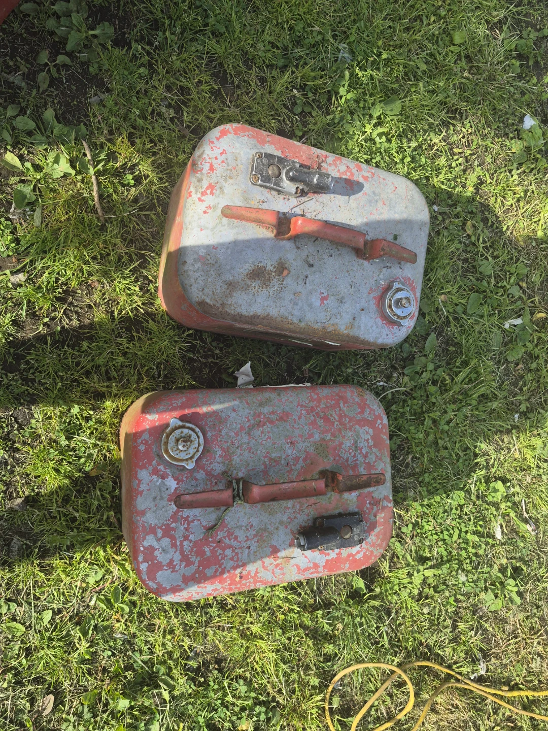 Mercury Marine Red Gas Cans (2)