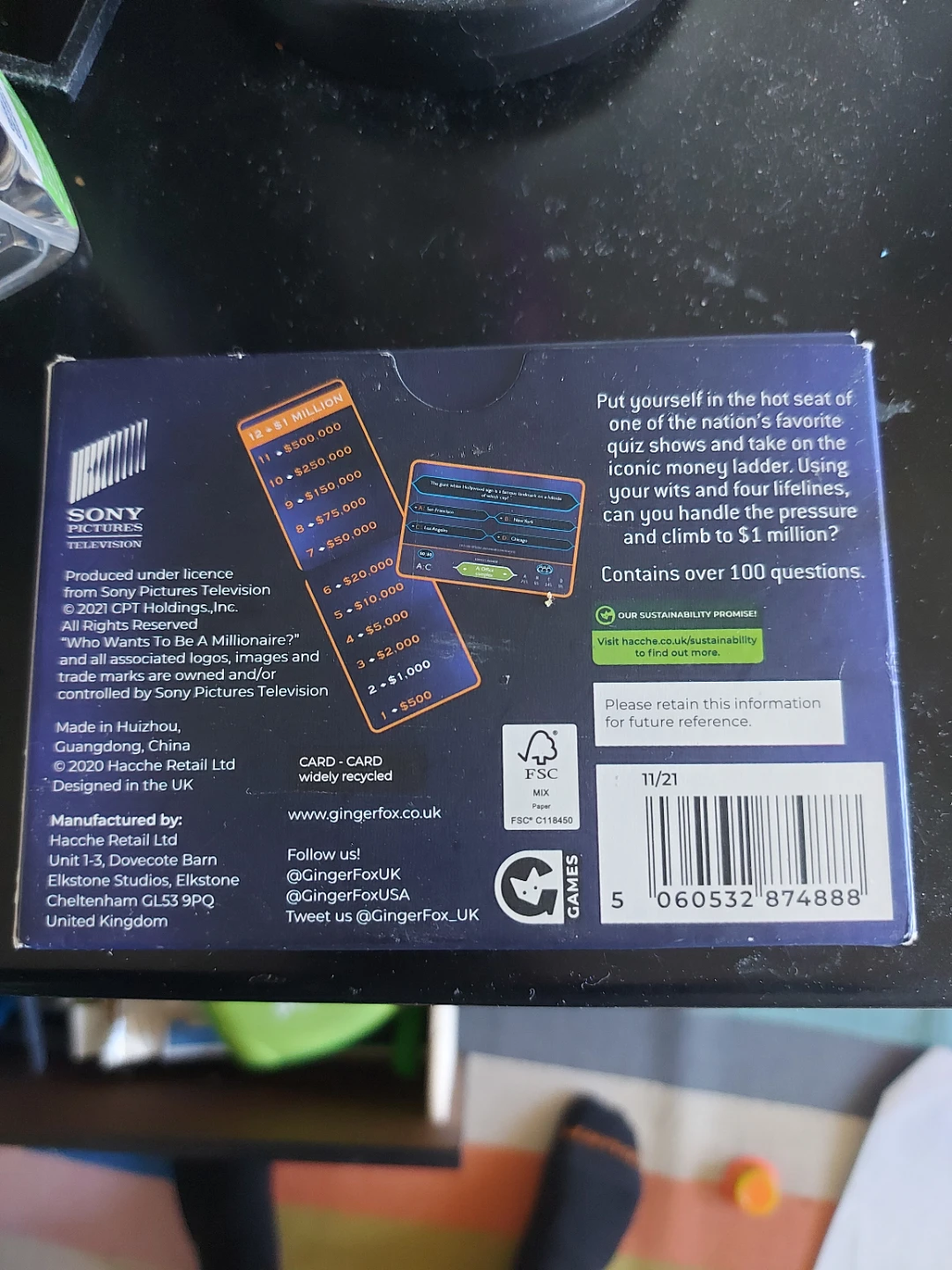 Who Wants To Be A Millionaire? Card Game - photo 4