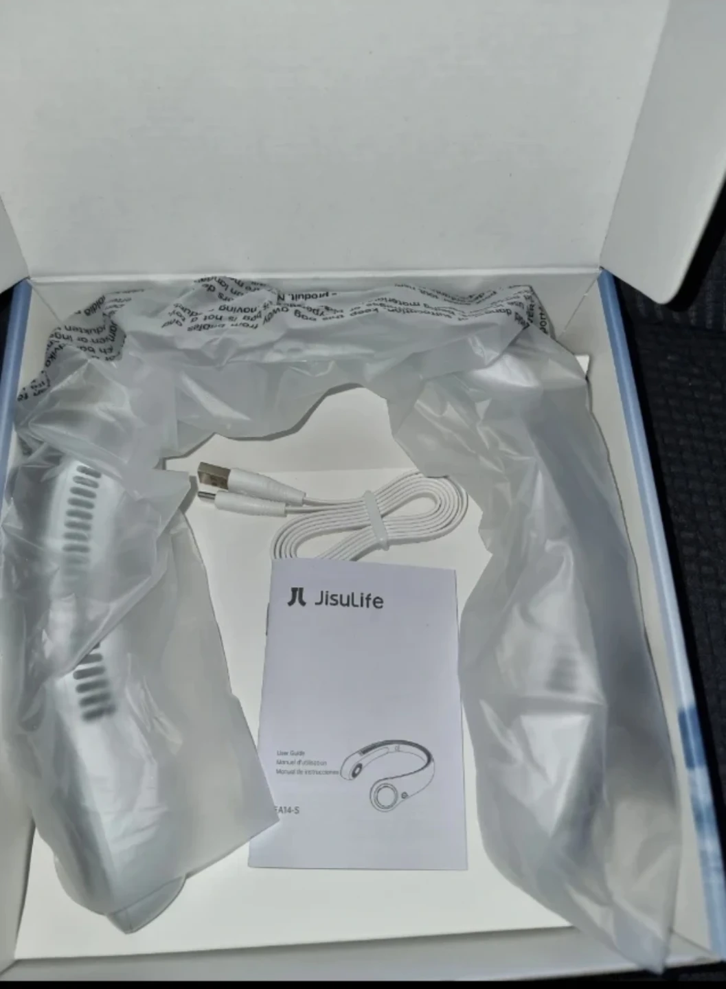 JisuLife Neck Fan White-2 pcs. on hand - photo 2