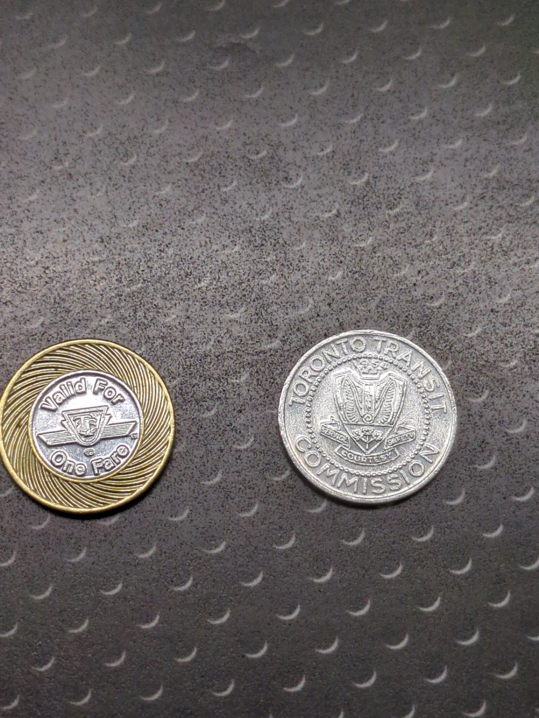 Toronto Transit Commission Tokens