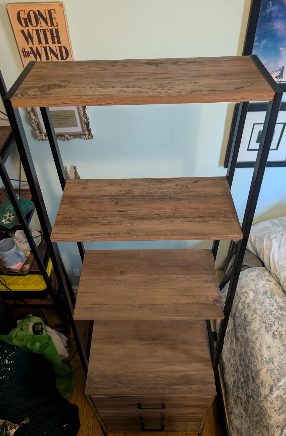 Ladder Shelf with Drawer Unit - photo 3