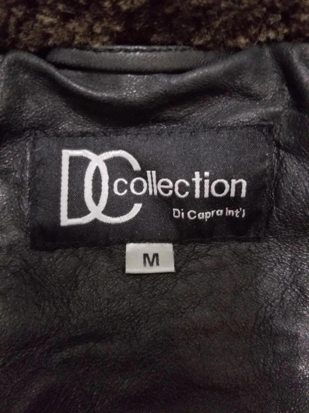Medium Black Leather Jacket - photo 3