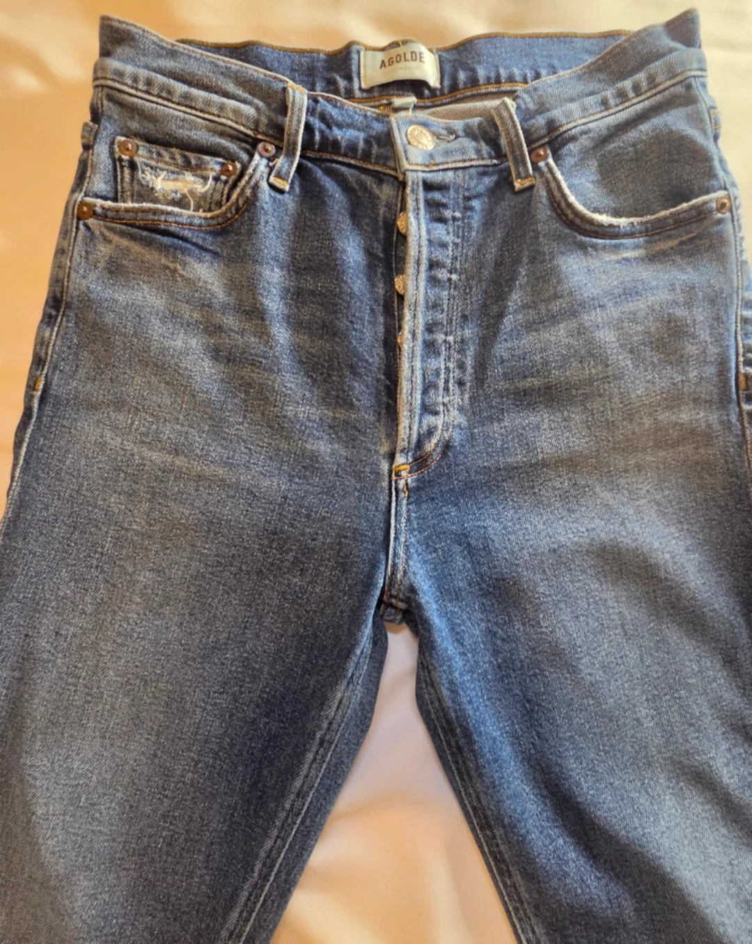 AGOLDE Riley Straight Leg Jeans - Size 27 - photo 5