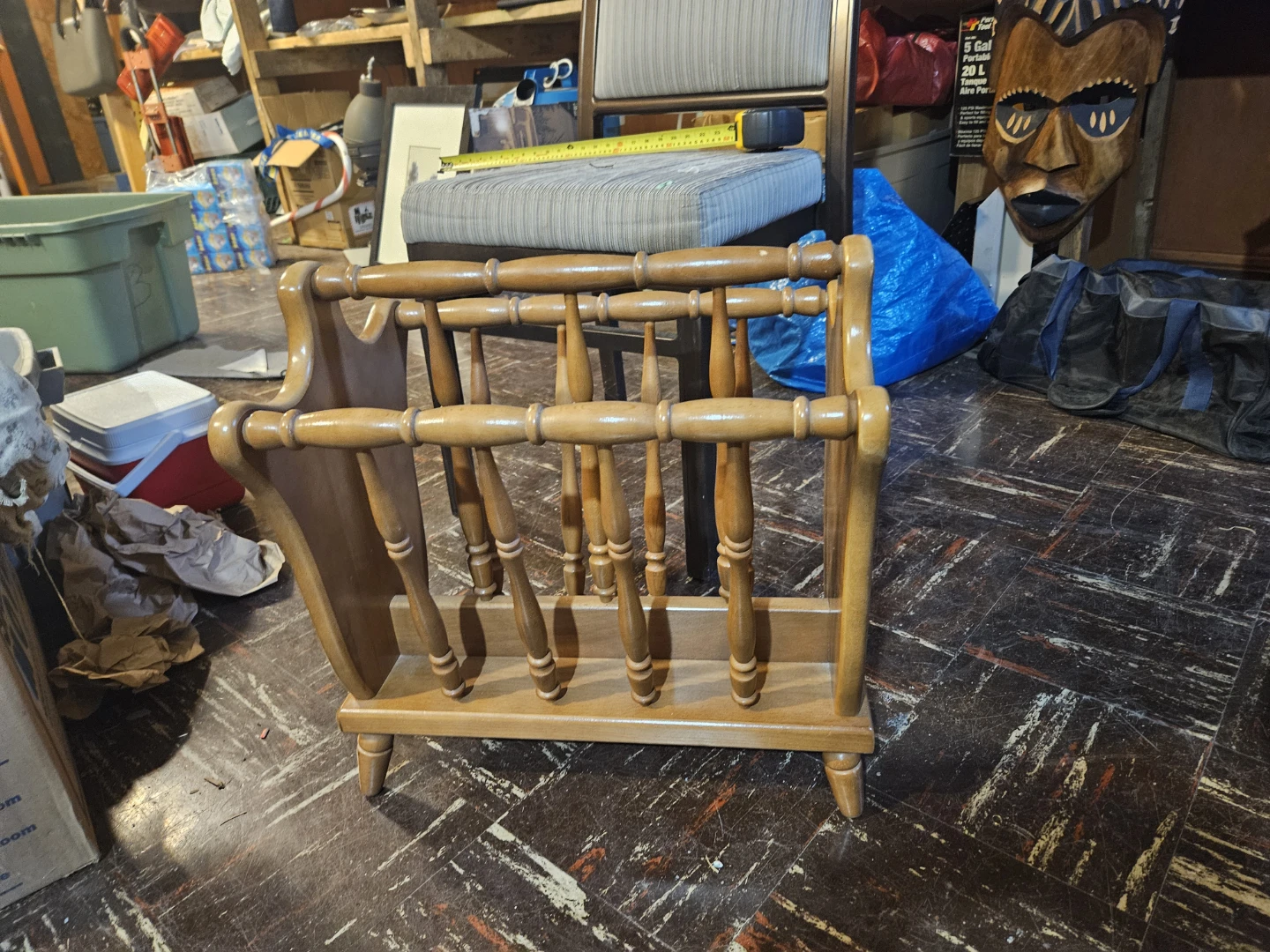 Wooden Magazine Rack - photo 2