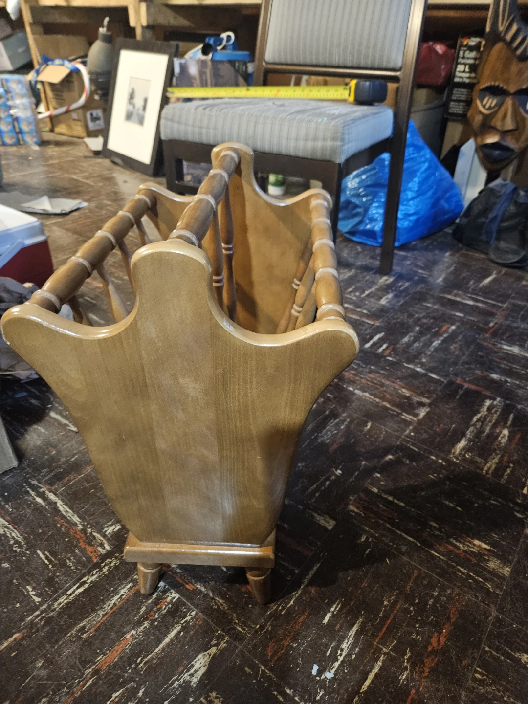 Wooden Magazine Rack - photo 3