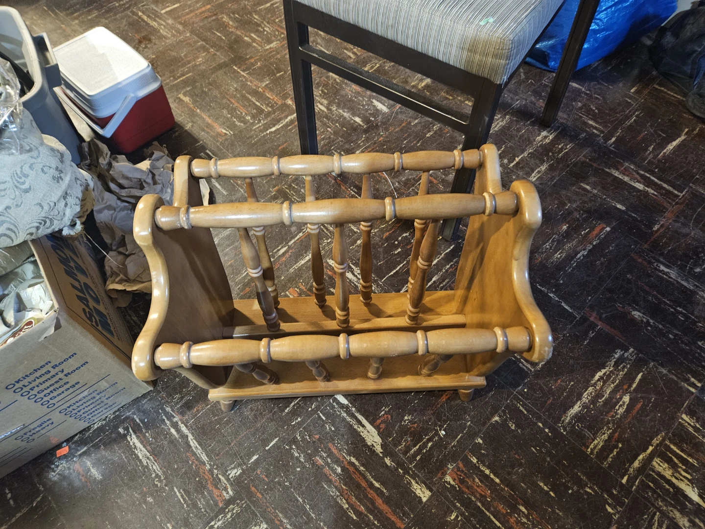 Wooden Magazine Rack - photo 5