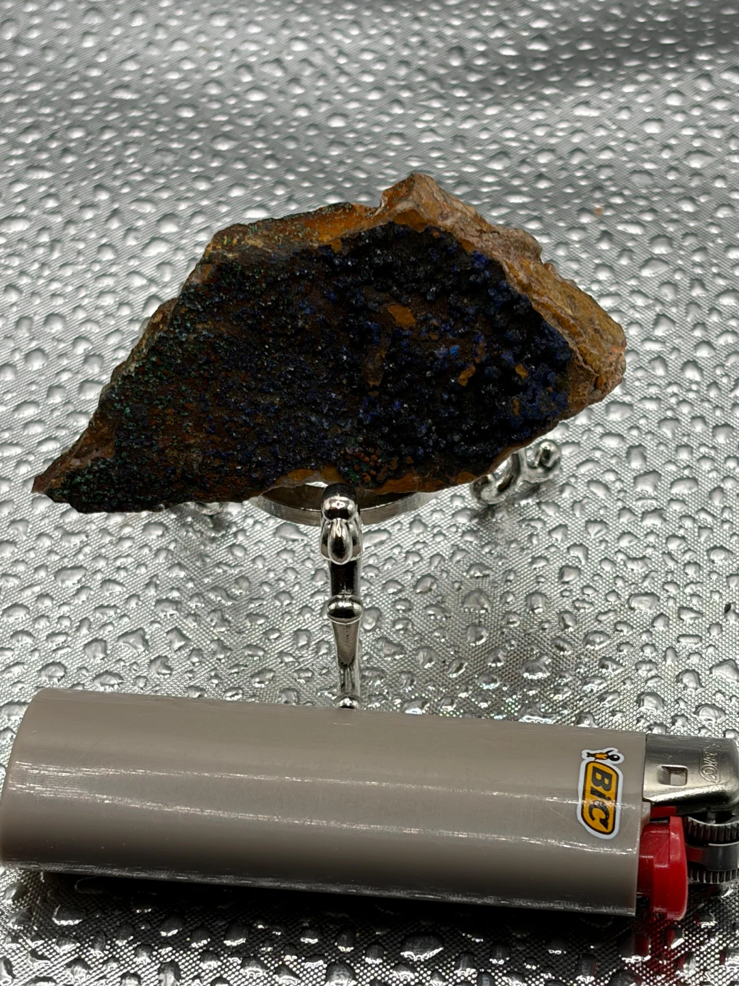 Natural Azurite Malachite Mineral Specimen Rock - photo 2