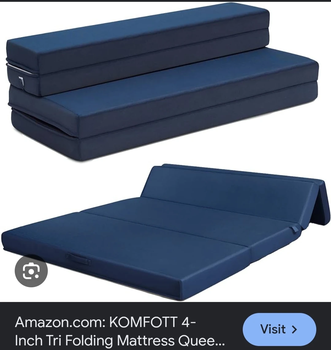 Milliard Tri-Fold Foam Folding Mattress and Sofa Bed - Twin XL - photo 3