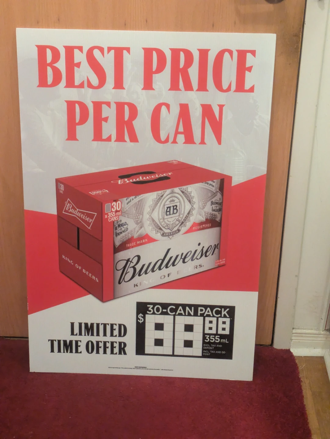 Budweiser Promo Poster
