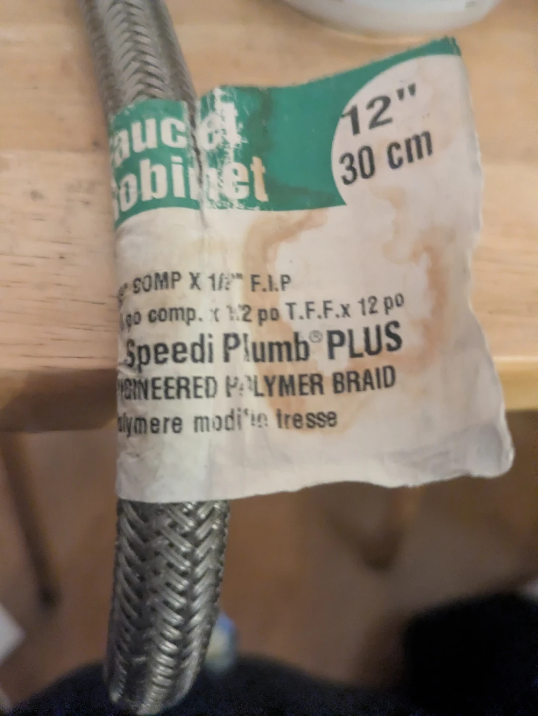 Speedi Plumb PLUS Faucet Connector Hoses - 12" - photo 2