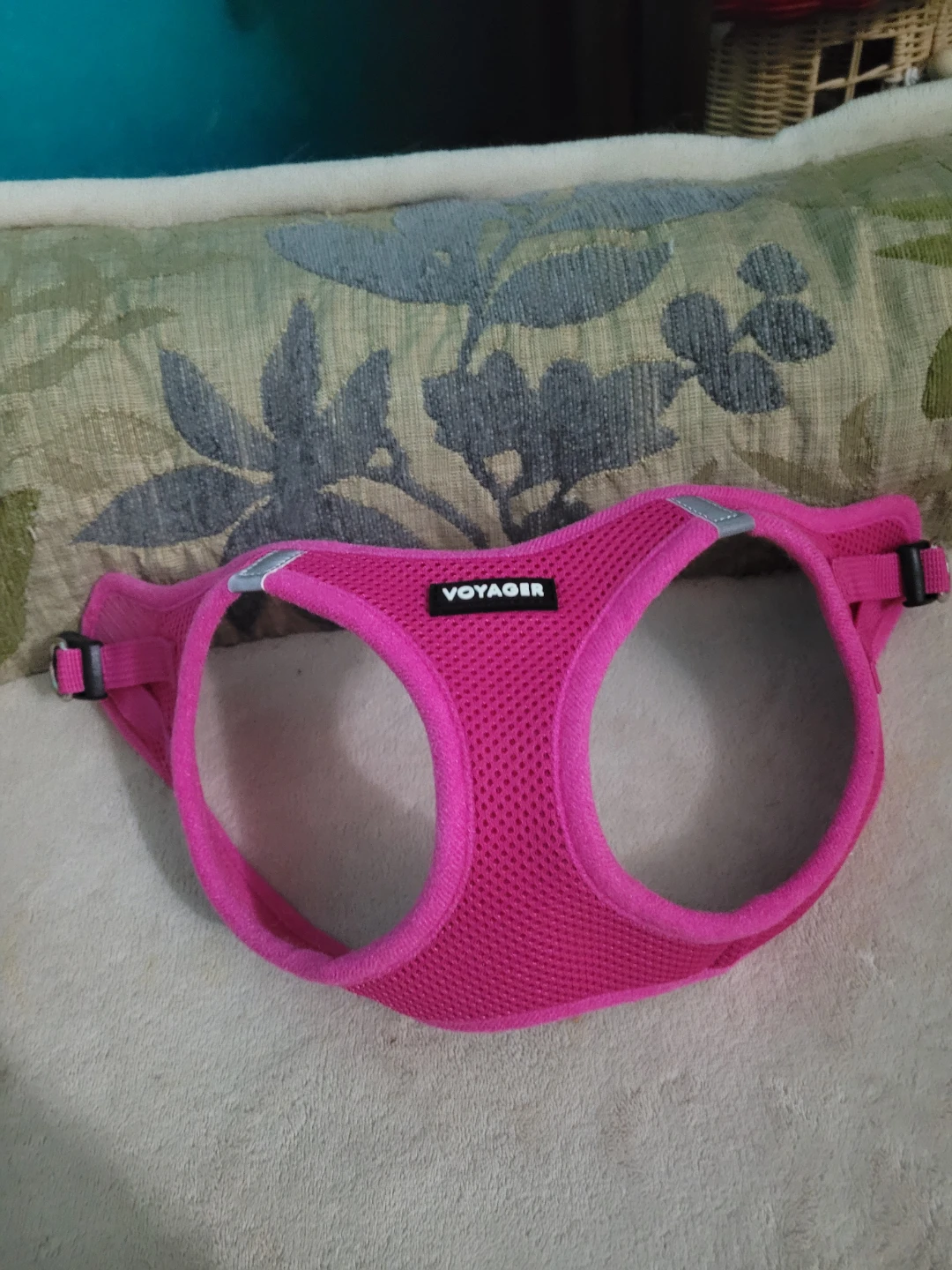 Voyager Hot Pink Soft Mesh Dog Harness XS