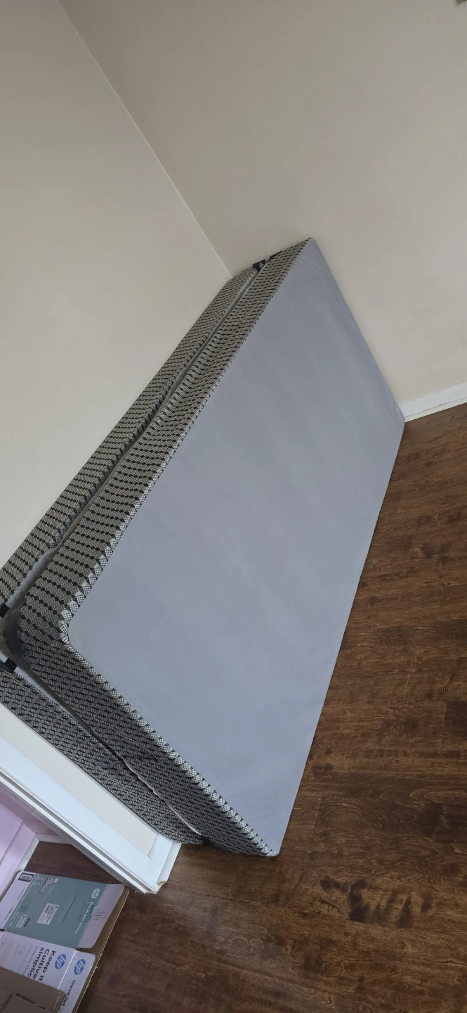 Metal king Bed Frame and Box Spring