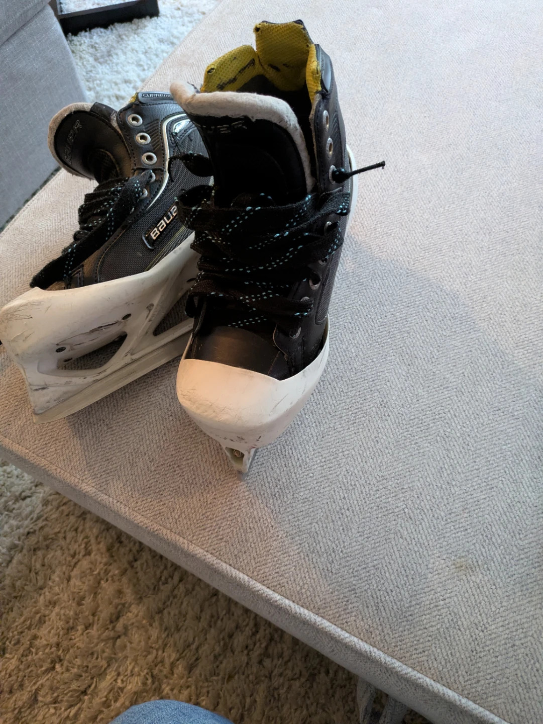 Bauer 5 kids goalie Hockey Skates - photo 3
