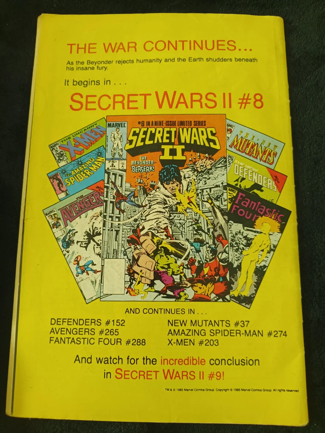 The Avengers #264 Comic Book - photo 2