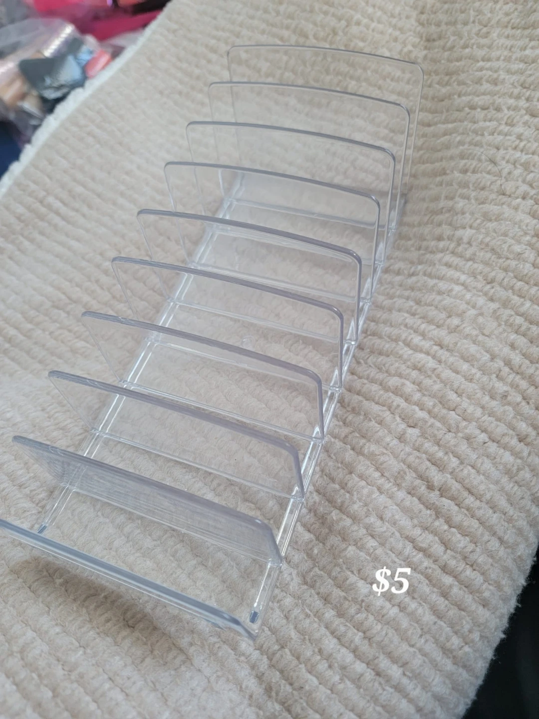 Clear Plastic Organizer Tray