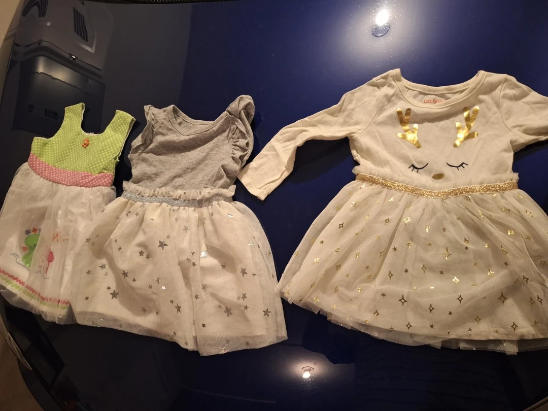 Girls' Dresses - Set of 3