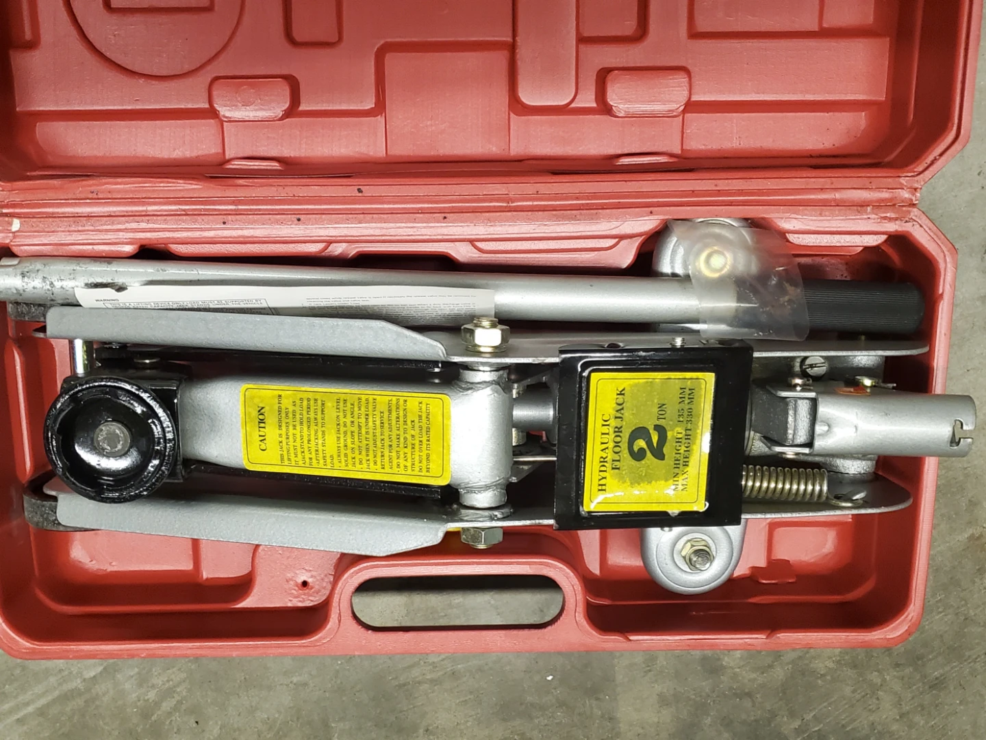 GRIP 2 Ton Hydraulic Trolley Jack - photo 2