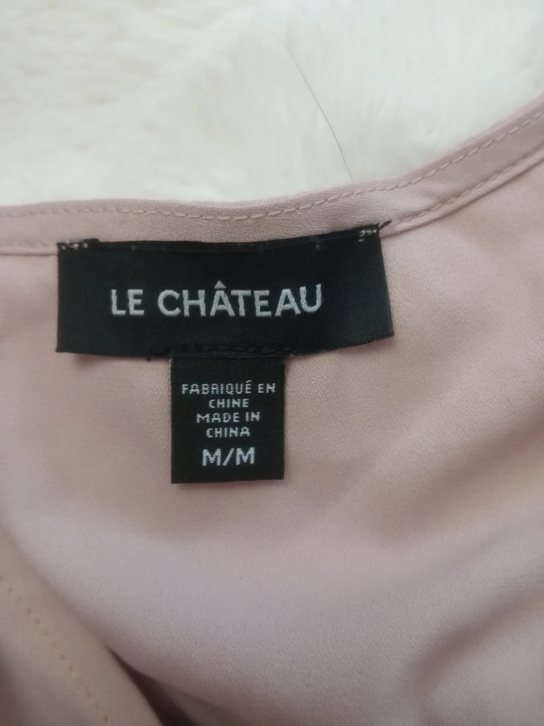 Le Château pink wrap style top - photo 4