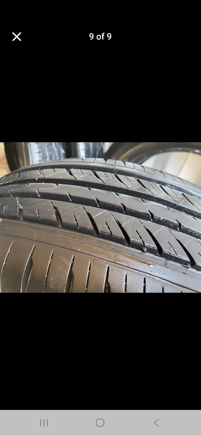 Set of 4 CERTIFIED all season tires  (215 60 17) LIKE NEW - photo 5
