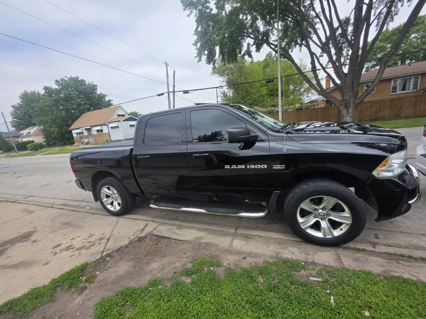 Black Ram 1500 Pickup Truck