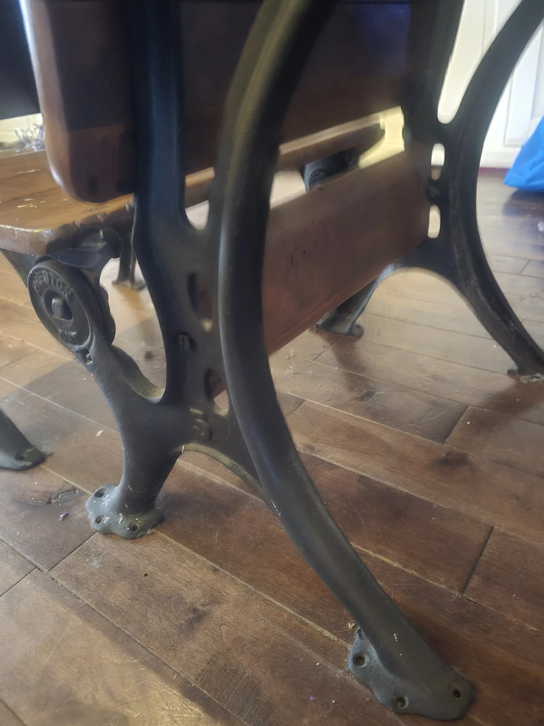 Vintage School Desk - photo 5